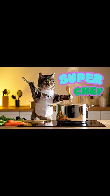 The Talented Chef Cat That Surprises Everyone!