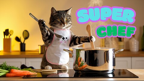 The Talented Chef Cat That Surprises Everyone!