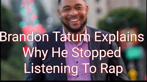 Black Man Explains Why He Stopped Listening To Rap