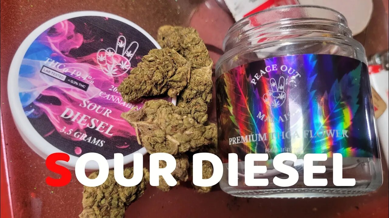 Sour Diesel THCA PEACE OUT MALAISE