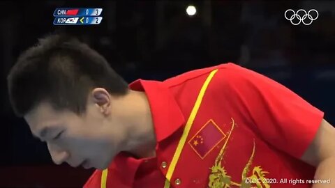 16 ##### Playback of the men's team final China 3 1 South Korea