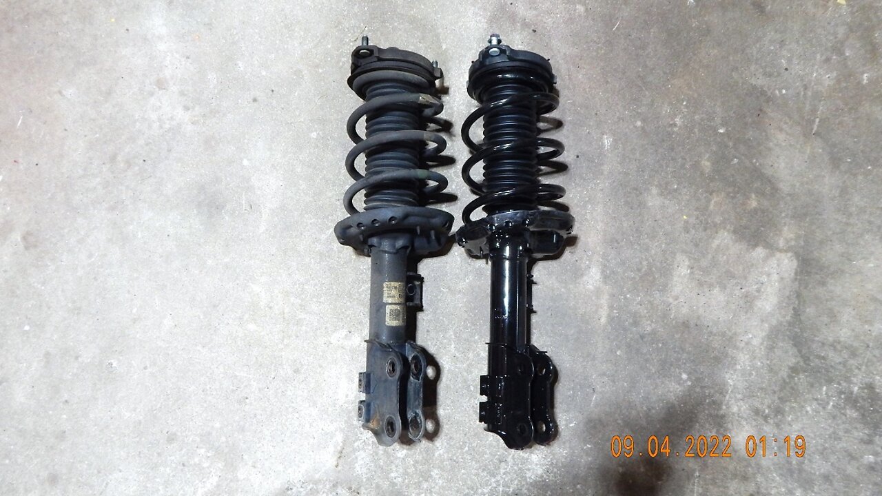 Front Strut(s) Replacement On The “LF” Hyundai Sonata/ “JF” Kia Optima – 09/04/2022