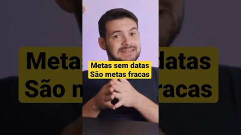 Como definir metas #educaçãofinanceira #finanças