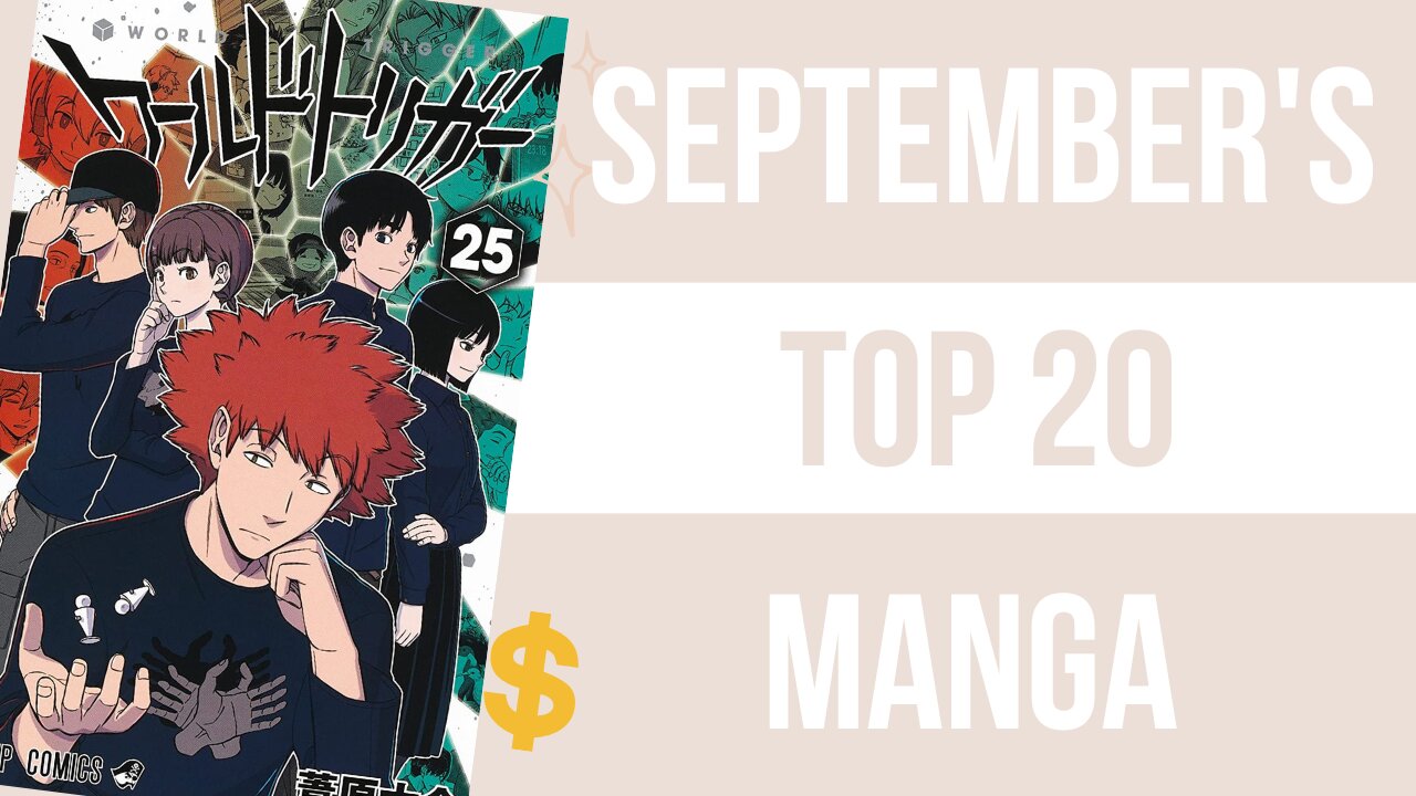 September's Best Selling Manga in Japan 2022