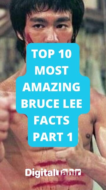 Top 10 Most Amazing Bruce Lee Facts Part 1