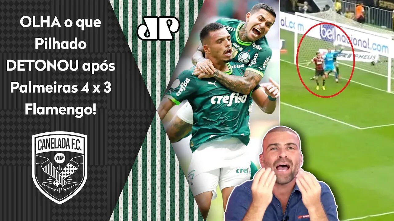 FICOU PU**! "ISSO FOI RIDÍCULO!" OLHA o que Pilhado DETONOU após Palmeiras 4 x 3 Flamengo!