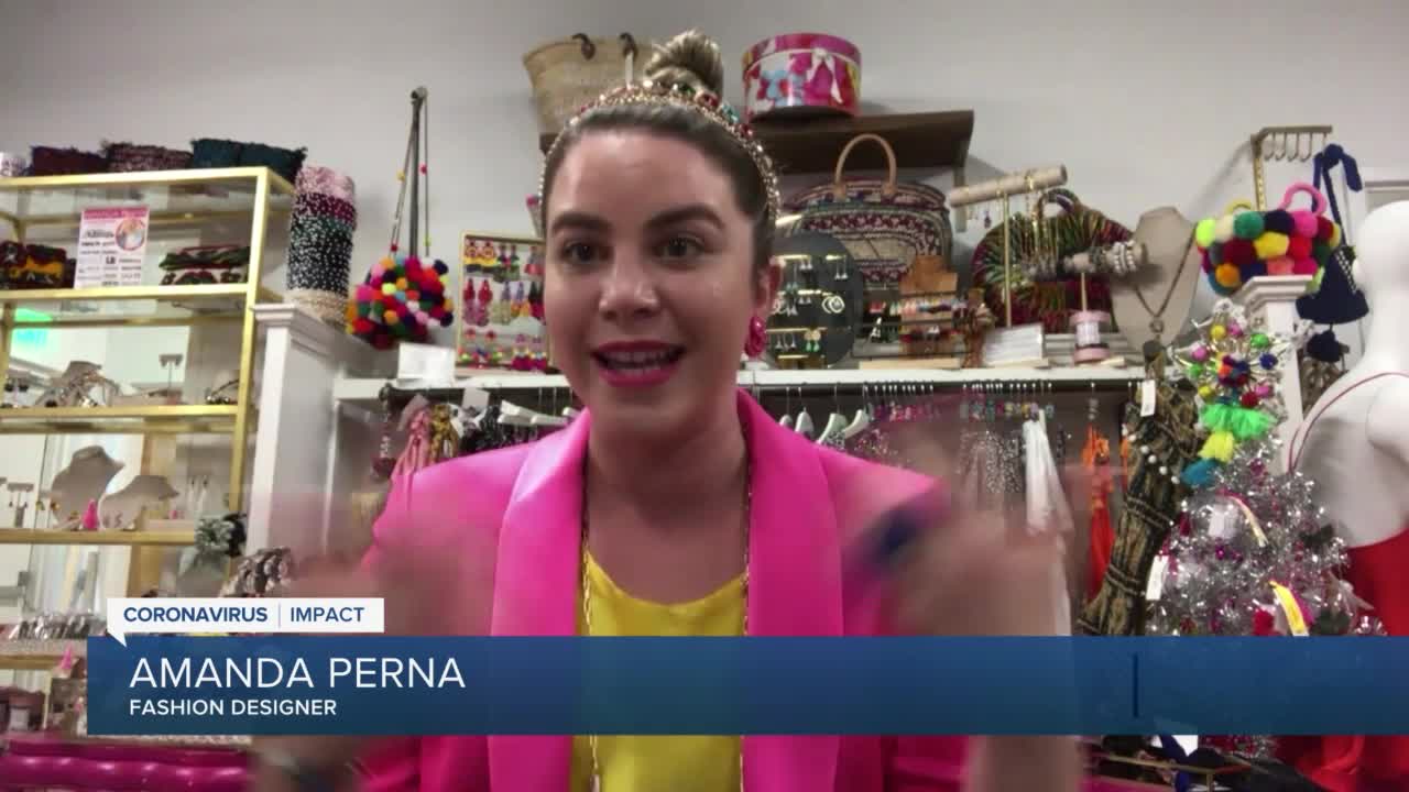 Delray Beach fashion designer giving back to the community