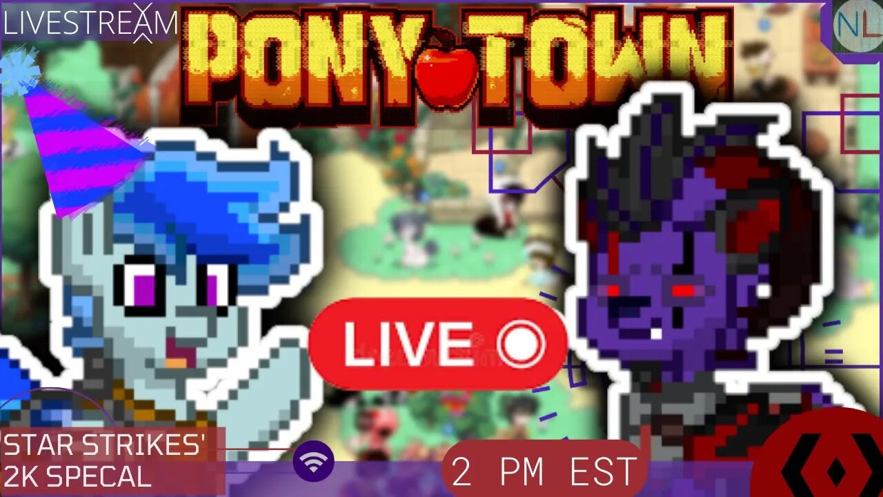 Star Strikes 2k Sub Specal Stream ||| You can join! On Pony Town