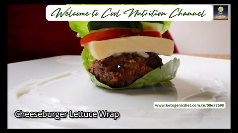 Keto Cheeseburger Lettuce Wrap