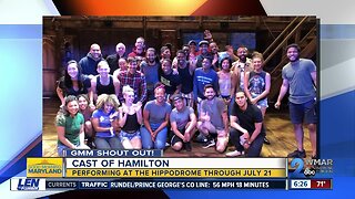 Good morning from the cast of Hamilton!