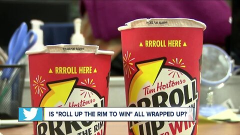 Is "Roll Up the Rim to Win" all wrapped up?