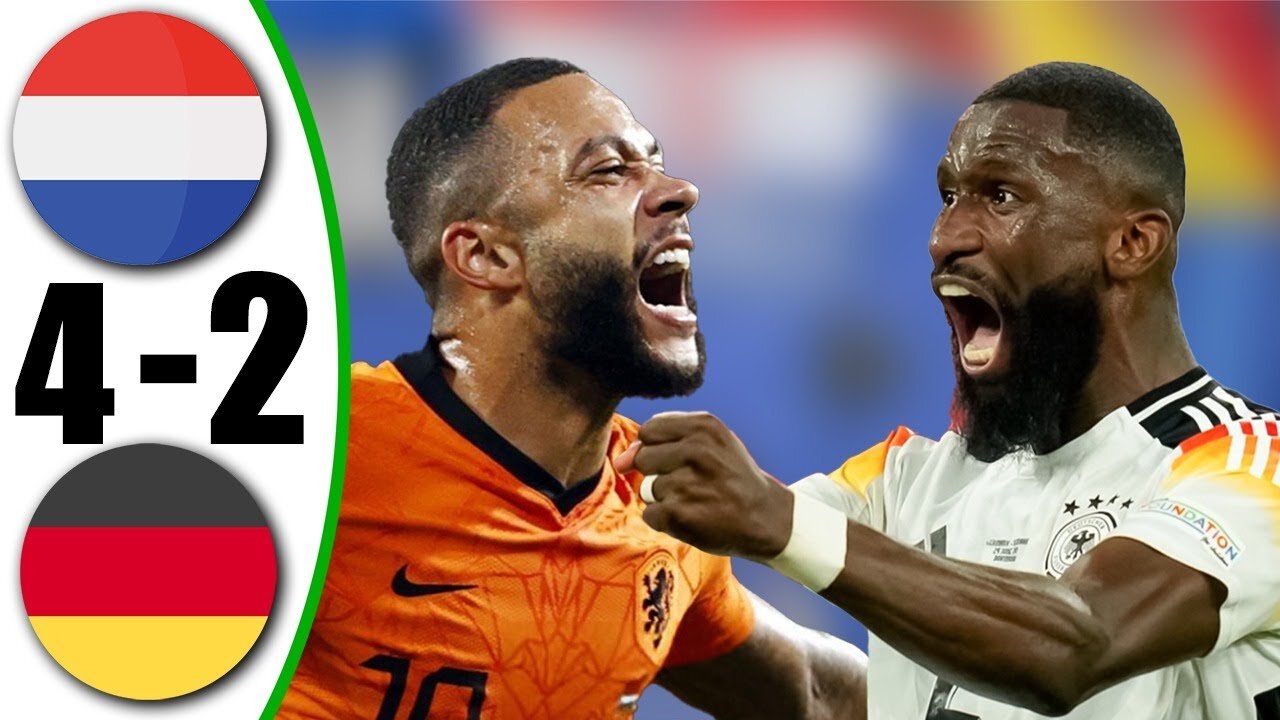 -Netherlands vs Germany 4-2 - All Goals & Highlights