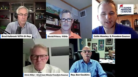 Illinois Freedom Caucus Virtual Round Table: Woke American Library Assn, SAFE-T Act Ruling