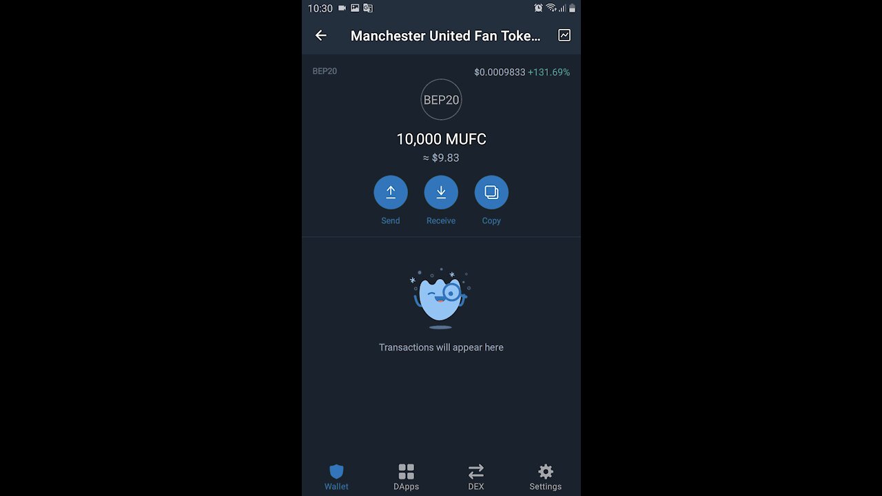 #How to Claim 10,000 MUFC Airdrop #how to claim 9$ in trust wallet