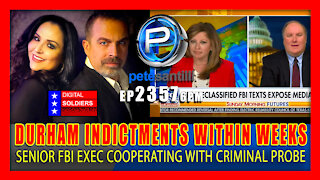 EP 2357-9AM DURHAM INDICTMENTS WITHIN WEEKS - SENIOR FBI EXECUTIVE "COOPERATING" IN CRIMINAL PROBE