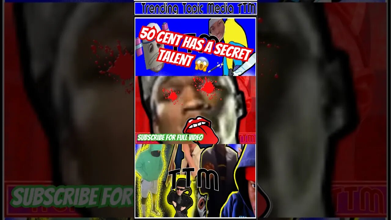 50 Cent has a secret talent 😱🪄 #50cent #50centtypebeat2023 #50centtypebeat #tmz #rap #comedy