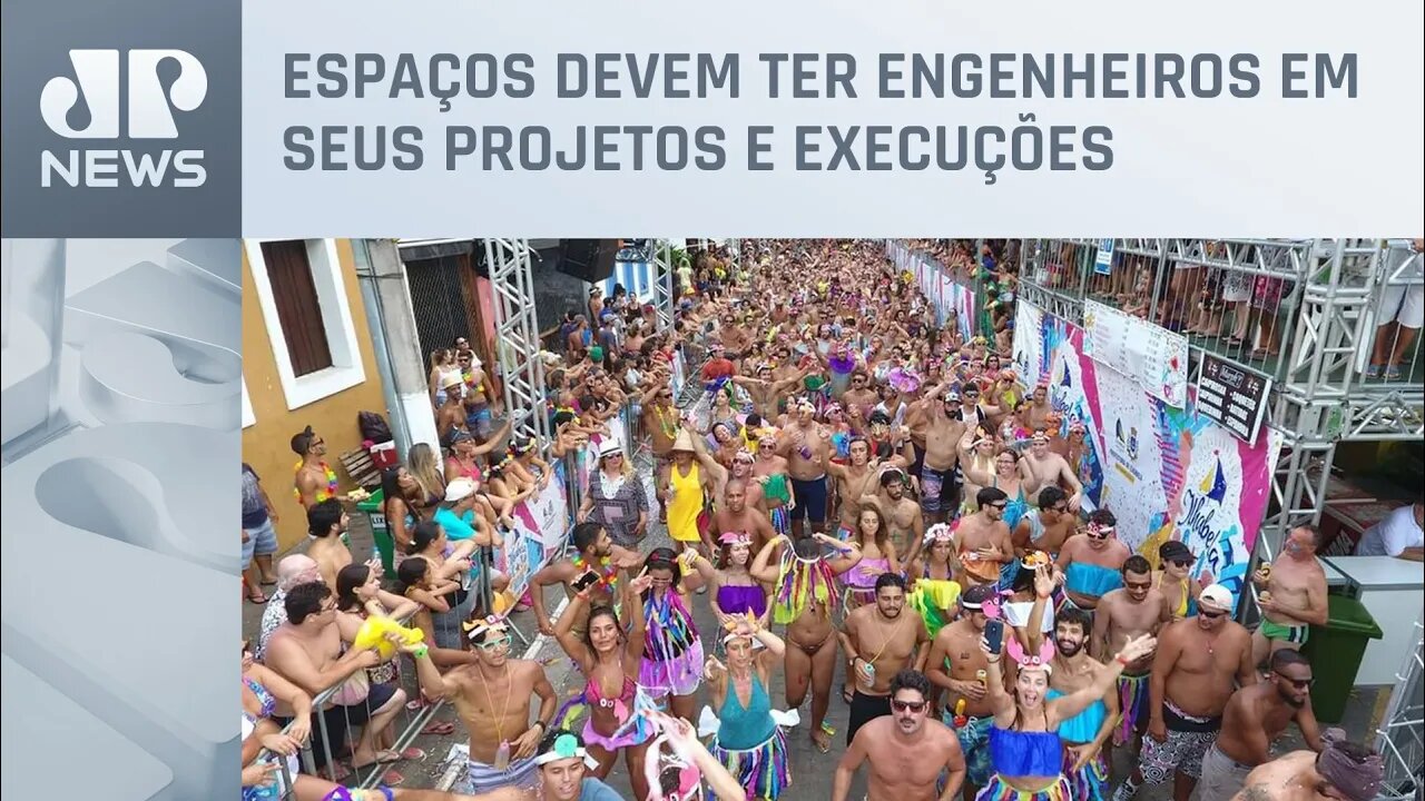 Operação do Crea-SP fiscaliza estruturas de Carnaval em São Paulo