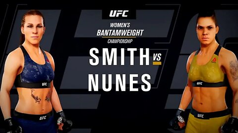 EA Sports UFC 3 Gameplay Amanda Nunes vs Leslie Smith