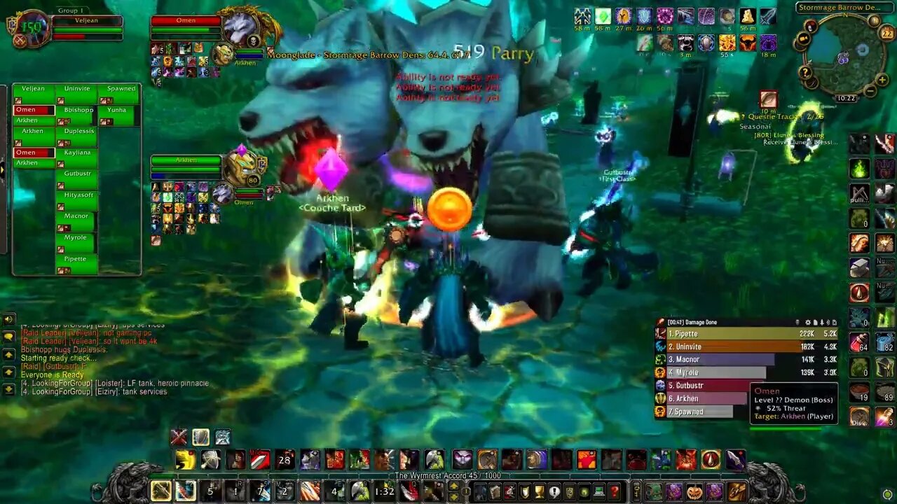 World of Warcraft Omen Raid Boss Lunar Festival 2023 Wrath of The Lich King Classic