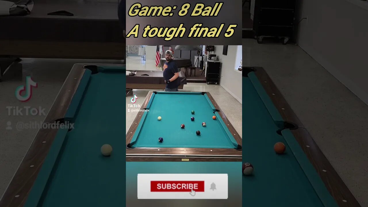 a tough final 5 #8ballpool #shorts