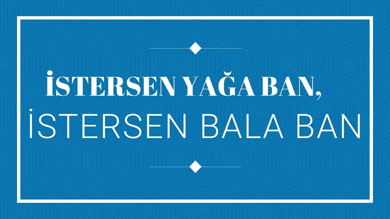 #menkıbe EN GÜZEL MENKIBELERDEN BİR BÖLÜM / "İSTERSEN YAĞA BAN, İSTERSEN BALA BAN "