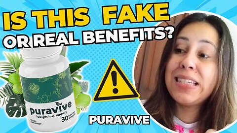 PURAVIVE REVIEW (❌WARNING⛔️😭❌) Does PURAVIVE Work? Puravive Ingredients