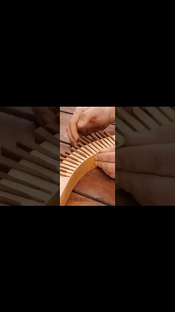 Satisfying woodworking project #shorts #woodworking