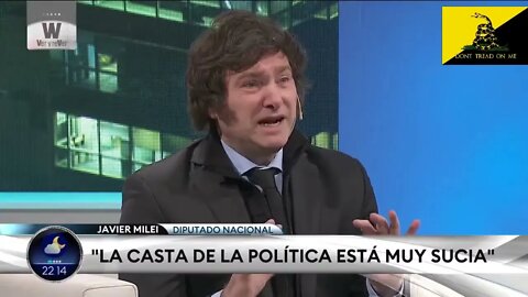 Javier Milei Están quebrando a la República.