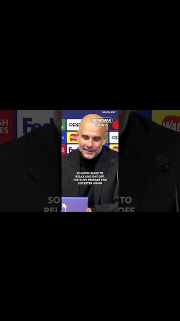 'It was not comfortable at all. Emotionally I am destroyed!' | Pep Guardiola