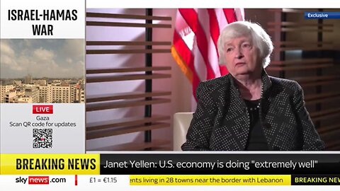 Sec. Yellen: 'Absolutely, America Certainly Can Afford' To Finance Two Wars At The Same Time