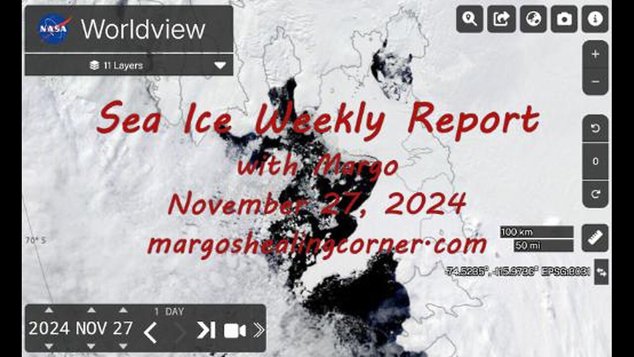 Sea Ice Weekly Report with Margo (Nov. 27, 2024)