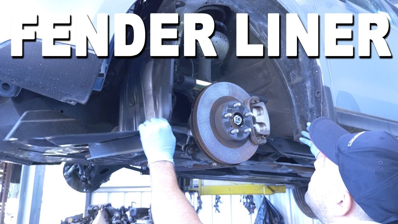 How to remove a fender liner - 2015 Subaru Forester