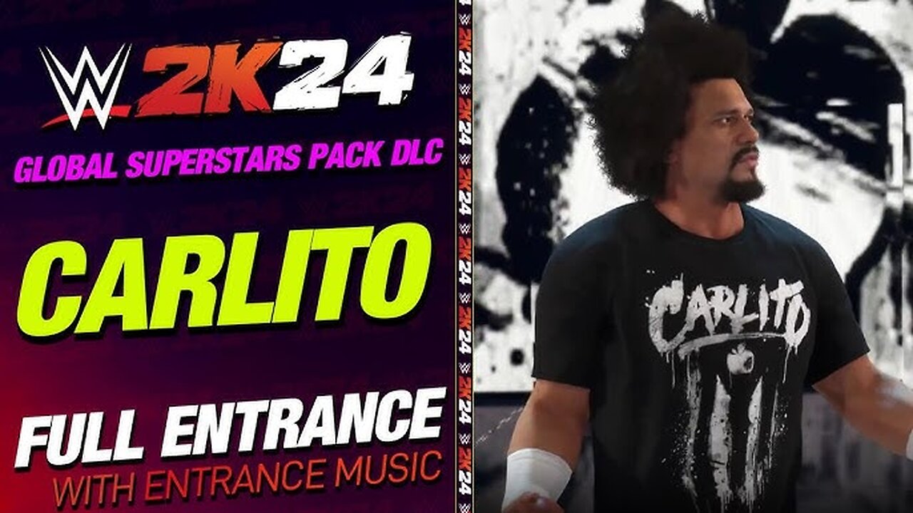 WWE 2k24 Carlito Entrance