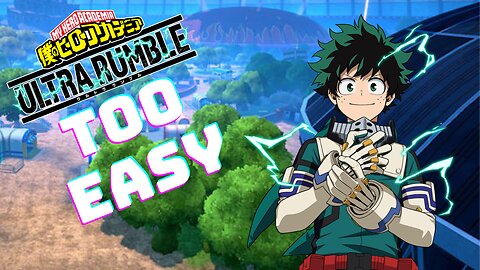 IZUKU MIDORYA SOLOS ENTIRE LOBBIES EASILY | MY HERO ULTRA RUMBLE