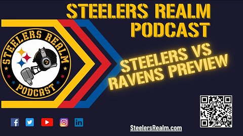 Ravens vs Steelers matchup preview week 11 | SRP S6-E43 | 11/14/24