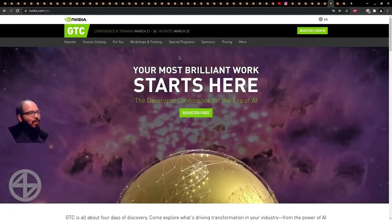 Asiste gratis en linea a la Nvidia GPU Technology Conference (GTC) sera en Marzo.
