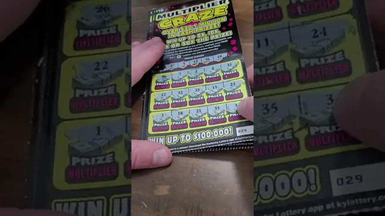 I Spent $50 on Scratch Off Tickets Multiplier Craze