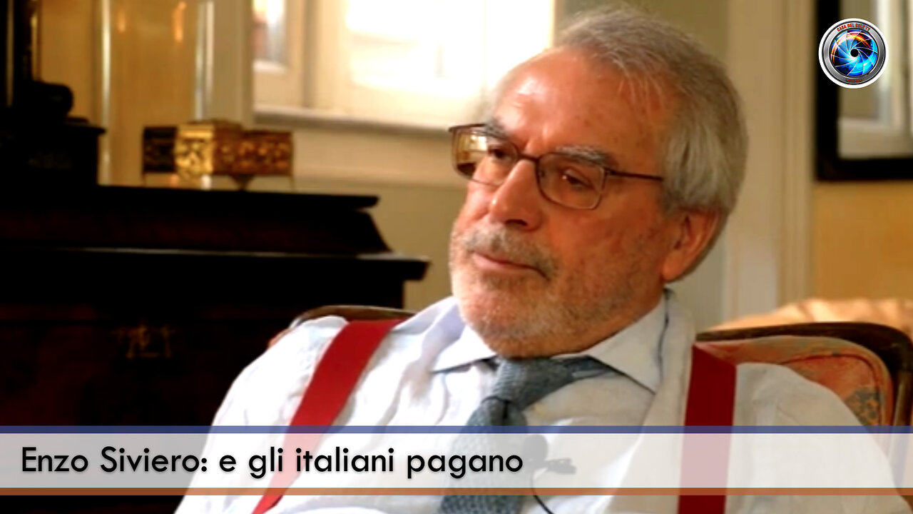 Enzo Siviero: e gli italiani pagano