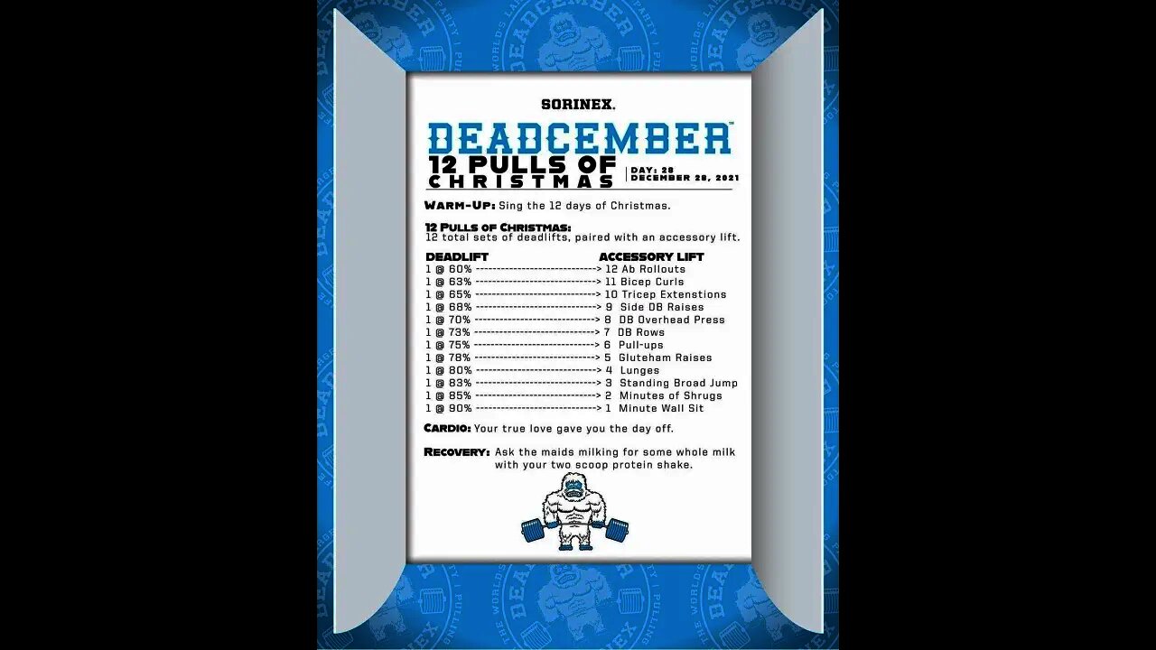 Deadcember Day 28. 12 Pulls of Christmas!