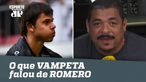 OLHA o que VAMPETA falou de ROMERO após HAT-TRICK!