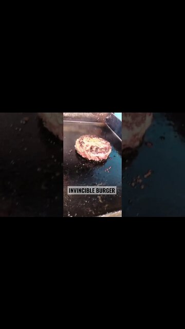 INVINCIBLE BURGER #shorts #burger #hamburger #invincible #skillet #food