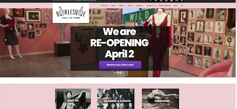 Burlesque Hall of Fame to re-open in April