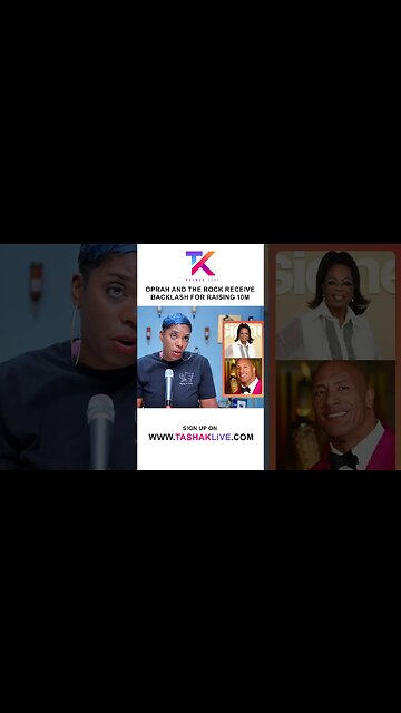 Oprah And The Rock Receive Backlash for Raising $10 million