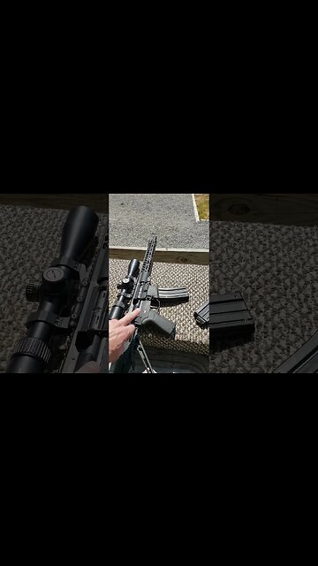 22lr CMMG Conversion Kit At 25 Yards In 16 Inch 1/7 Twist Upper