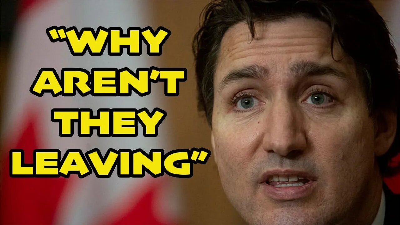 When 💩 Trudeau TELLS Us to "GO HOME"