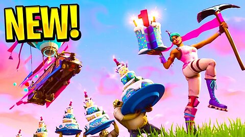 *NEW* FORTNITE BIRTHDAY EVENT!! HOW TO GET A BIRTHDAY CAKE BACK BLING FOR FREE!!