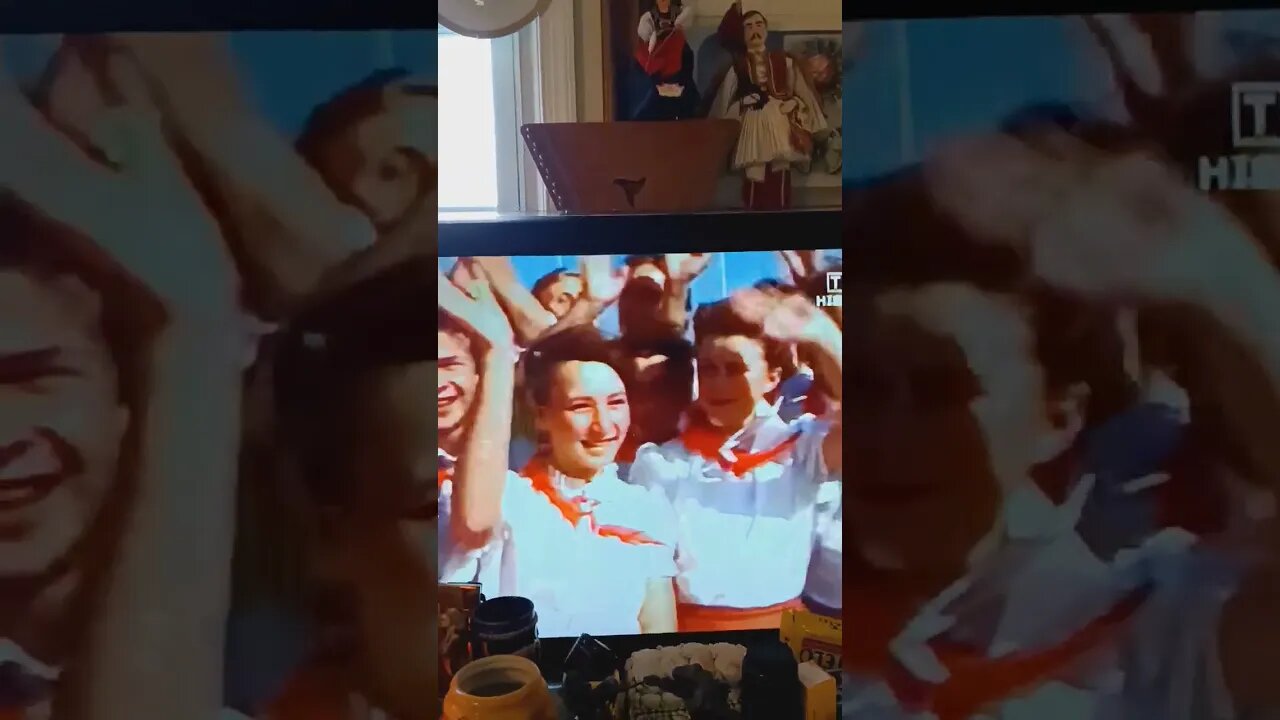 Poland 1987 when Poland was independent polish leader visiting Mongolia and North Korea