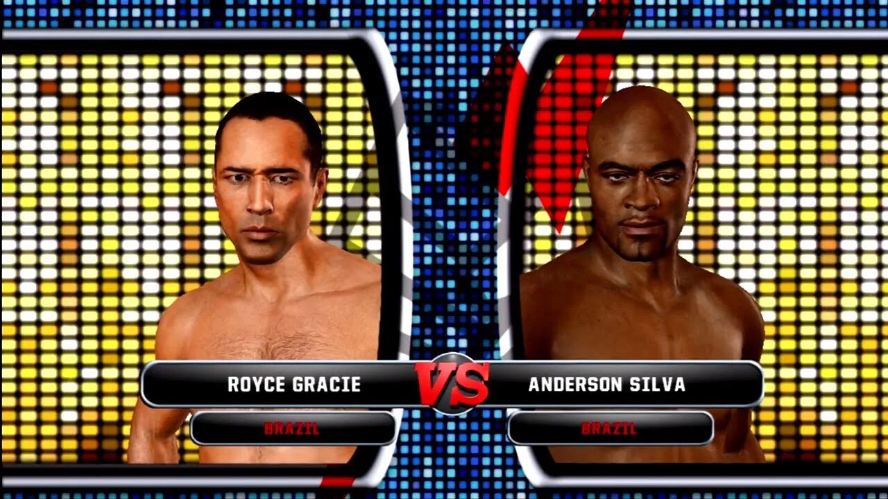 UFC Undisputed 3 Gameplay Anderson Silva vs Royce Gracie (Pride)