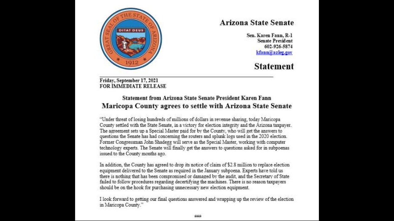 Cyber Ninjas wins, FDA Rejects Pfizer Booster Shot, Mayor asks School Board to Resign