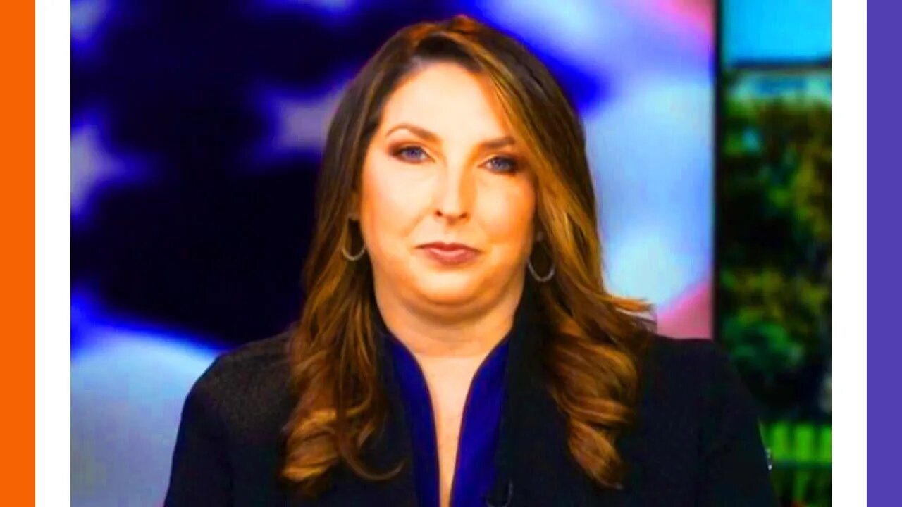 Ronna McDaniel Doesn't Have Enough RNC Votes 🟠⚪🟣 NPC Politics